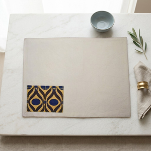 Premium Cotton Table Mat Heat Resistant <b>Placemat</b> for Dining Table Decor | Custom Logo Hotel Cafe Use Durable Washable Reusable - Product Image 1