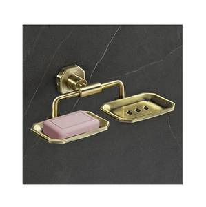 Brass Soap Dish Tray Wall Mounted <b>Drain</b> Design Soap Dish <b>Bathroom</b> Accessories Wholesale Price Soap Holder - Product Image 4