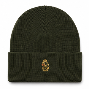Bonnet en tricot côtelé tendance avec logo brodé, léger, pour l'hiver, idéal pour les activités décontractées en extérieur |   Fournisseur OEM ODM - Product Image 4