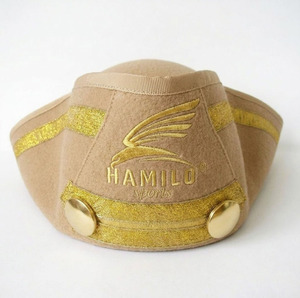 Sombrero de Vaquero Francés de Fieltro de Lana de Alta Calidad, Listo para Enviar, Sombrero Tricorne Negro para Hombre, Sombreros Triangulares, Guardia de Honor, Sombrero Napoleón - Product Image 6
