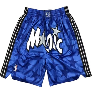 Pantalones cortos de baloncesto cosidos americanos de alta calidad 2025, pantalones cortos Lackers de alta calidad para hombres adultos, tendencia - Product Image 3