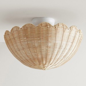 Pendant <b>lighting</b> shade produced in Vietnam natural rattan lamp <b>cover</b> for children bedroom lamps - Product Image 3