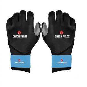 Guantes de béisbol de cuero de primera calidad para adultos, unisex, con soporte para dedos completos, antideslizantes, para entrenamiento, con protección. - Product Image 6