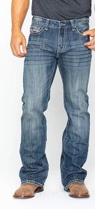 Custom <b>Men</b> Straight Fit Denim Jeans Premium Cotton <b>Stretch</b> Casual Pants OEM Apparel Manufacturer Private Label Wholesale - Product Image 3