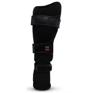 Protectores de Espinilla y Empeine para Competición, Personalizados OEM, Fabricante Mayorista, Boxeo, Muay Thai, Kickboxing, MMA, Cuero, Directo de Fábrica - Product Image 3