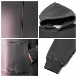 Sudadera con capucha para hombre con efecto lavado ácido, diseñada para una cómoda superposición, tela transpirable y estilo relajado para el día a día, OEM/ODM - Product Image 6