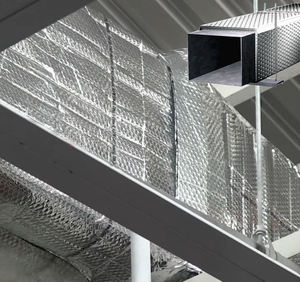 Aislamiento Térmico Reflectante Moderno de 20-60m de Longitud, 97% de Reflectividad, Plateado, Resistente al Fuego, Libre de Formaldehído, Ecológico, con Certificación Energy Star - Product Image 2