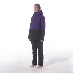 Traje de esquí de invierno para mujer, chaqueta con capucha impermeable y resistente al viento, pantalones transpirables, ropa deportiva para la nieve al aire libre - Product Image 4
