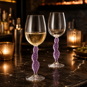 Verres à cocktail transparents en borosilicate faits à la main de 320 ml, sans plomb, coupe Martini, verres à margarita, verrerie de bar réutilisable en gros - Product Image 3