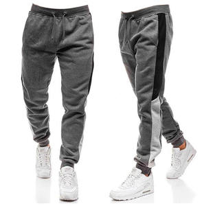 Custom Men's Retro Streetwear Knitted Cotton Fleece Loose <b>Light</b> Wash Straight Leg Wide Leg Mid Plus Size <b>Trouser</b> - Product Image 1
