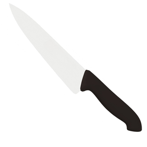 Couteaux de chef à lame de 200 mm, outil de découpe polyvalent pour la cuisine, avec poignée noire confortable, pour légumes, viande et cuisson quotidienne - Product Image 3