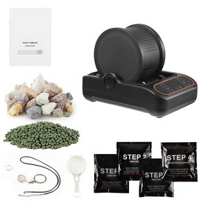 Kit Timer a 4 Velocità Regolabili 1-9 Giorni per Macchina Lucidatrice per Rocce con Copertura Fonoassorbente, Capacità 3 lb, 220v - Product Image 1