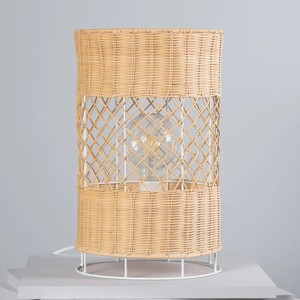 Abat-jour en rotin tressé à la main, écologiques, pour lampes de table, qualité excellente, décoration de table. - Product Image 1