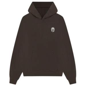 เสื้อฮู้ดดี้ผ้าริบเนื้อนุ่มสีน้ำตาล แขนยาว ทรงหลวม สวมใส่สบาย ผลิตจากผ้าฝ้ายคุณภาพพรีเมียม เหมาะสำหรับผู้ชาย สไตล์ลำลอง - Product Image 1