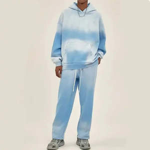 Nouvel Arrivage Survêtement Homme Délavé à l'Acide, Confectionné sur Mesure avec Matière Respirante, Couleurs, Tailles et Logos Personnalisables, Comprend un Pantalon de Survêtement - Product Image 6