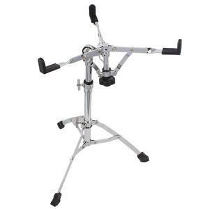 Robusto Supporto per Tamburo a Treppiede in Metallo Cromato per Tamburi Rullante - Product Image 1