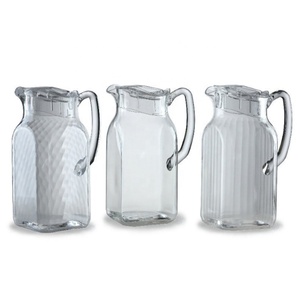 1900ml BPA Free Acrylic Classic Style Water Pot with Cups for <b>Camping</b> Use Eco-Friendly - Product Image 2
