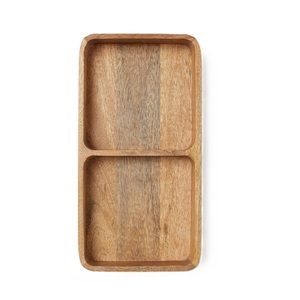 Nueva Bandeja de Madera para Servir Postres, Plato para Salsas y Aperitivos, con Compartimentos para Galletas y Queso, Utensilios de Cocina - Product Image 4