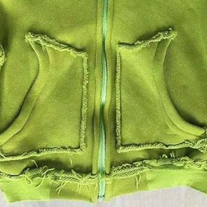 Sudadera con capucha de algodón de alto gramaje para hombre, con lavado ácido y efecto desgastado, personalizada, oversize, estilo vintage grunge, con rotos, streetwear premium - Product Image 5
