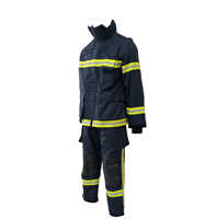 Combinaison de protection ignifuge pour pompiers, tenue anti-flamme, vêtements de sécurité incendie, vente en gros