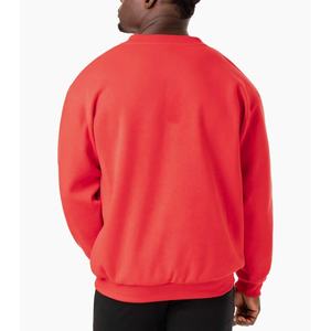 2024 nouveau en vrac surdimensionné hommes sweats Logo personnalisé imprimé coton solide épais cou à manches longues 3D hiver à capuche brodé - Product Image 3