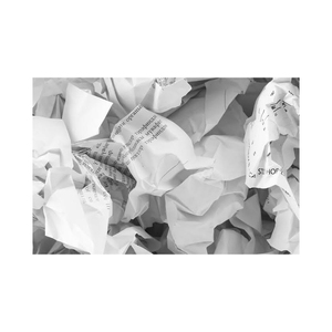 Papier de bureau blanc déchiqueté en vrac avec une teneur constante en fibres pour la fabrication - Product Image 1