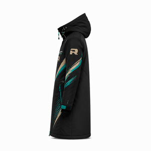 Solid color <b>winter</b> apparel Textile Long Jackets long <b>coats</b> outdoor New arrival Reasonable rate custom Textile Long Jackets - Product Image 3