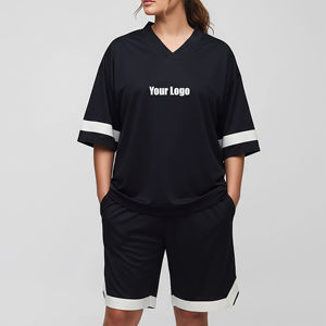 Conjuntos de 2 Piezas para Mujer, Camisetas Casuales y Pantalones Cortos Deportivos, Conjuntos Cortos para Mujer, Conjunto de Dos Piezas Transpirable, Moda Personalizada - Product Image 4