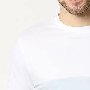 เสื้อยืดผู้ชายผ้าฝ้าย 100% พิมพ์ลายเรียบง่าย สไตล์ลำลอง ขายส่ง ปรับแต่งสี ขนาด และสไตล์ได้ รุ่นล่าสุดปี 2026 ดีไซน์ ODM เสื้อยืดผู้ชาย - Product Image 4