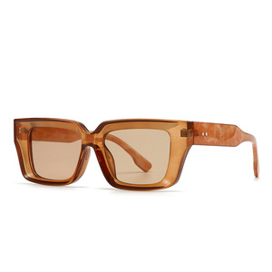 Lmamba 9249 OEM ODM Fashion Retro Luxury Designer Sun Glasses Thick Square Vintage Custom Logo <b>Sunglasses</b> Women Men - Product Image 5