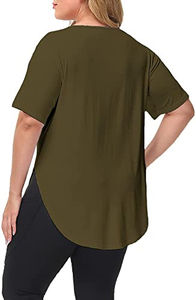 Camiseta Blanca Lisa Personalizada Ecológica de 180 g/m² 100% Algodón con Cuentas e Impresión de Logotipo para Mujer - Product Image 4