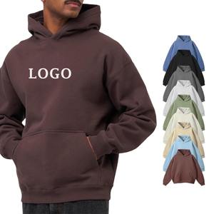 Men Pullover Hoodie Professional Custom Men's High Quality Winter Warm Fashion Polyester/Cotton Fleece Breathable Casual Hoodie - Product Image 3