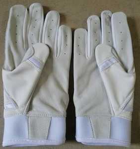 Hot Sale Leather Baseball Batting Gloves Full Finger <b>Hook</b> & Loop Closure Excellent Grip Custom Yellow - Product Image 4