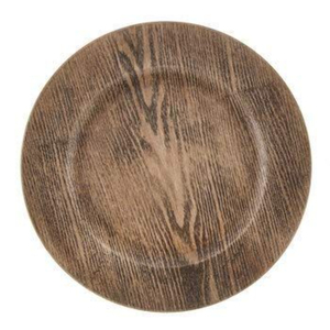 Assiette plate ronde en bois, couleur unie, design minimaliste, faite à la main, vaisselle décorative, style traditionnel, assiettes pour café et vin - Product Image 1