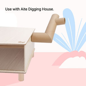 Tunnel et cachette modulables multifonctionnels pour hamsters, best-sellers, fabriqués à partir <span class=keywords><strong>de</strong></span> tubes <span class=keywords><strong>en</strong></span> carton - Product Image 4