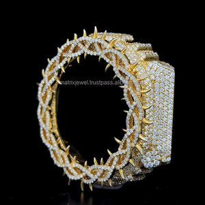 ขอบนาฬิกา G-Shock รุ่น GA 2100 แบบเพชร สไตล์ Thorn แบบถอดได้  ผ่านการทดสอบเพชร  ขอบนาฬิกา G-Shock GA 2100 - Product Image 6