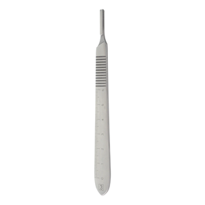 # 3 mangoes para bisturí con escala, de acero inoxidable, soporte para hojas quirúrgicas dentales, instrumento de medición, herramienta de precisión reutilizable - Product Image 1