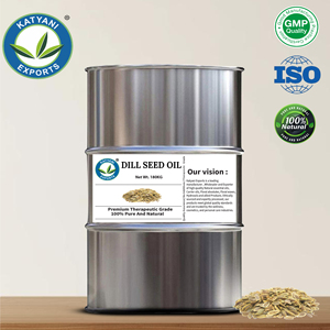 Steam Distilled 1 KG Dill Seed (Anethum Graveolens) <b>Essential</b> <b>Oil</b> 100% Natural Haircare Products - Katyani Exports Bulk Supplier - Product Image 3
