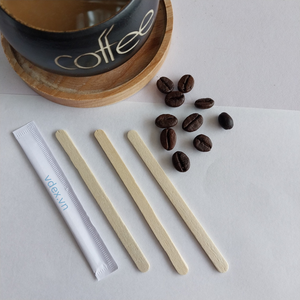 Varilla agitadora de madera biodegradable hecha de madera de Magnolia 90mm 140mm 190mm de largo grado alimenticio - Product Image 4