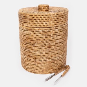 Cooler box for outdoor <b>camping</b> picnic functional design rattan lid basket ice container <b>boxes</b> - Product Image 3