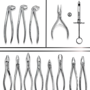 DERMISPRO INSTRUMENTS Juego de 65 Instrumentos Quirúrgicos Dentales Manuales con Certificación CE, Kit de Elevadores y Pinzas de Acero Inoxidable - Product Image 2