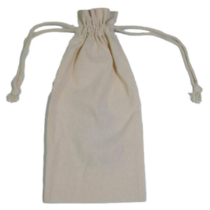Bolsa con Cordón de Algodón 100% Orgánico, Bolsa de Almacenamiento de Algodón Natural, Reutilizable, Ecológica, Reciclable, para Regalos y Manualidades, MOQ Bajo - Product Image 2