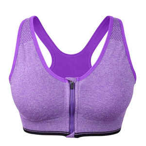 Soutien-gorge respirant et écologique pour femme avec logo frontal, maintien élevé, extensible dans quatre directions, idéal pour le yoga, la course et l'entraînement - Product Image 4