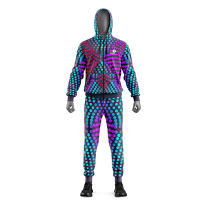 Chándal con Capucha Personalizado al por Mayor para Equipos de Fútbol y Baloncesto con Pantalones a Juego y Diseño Sublimado - Product Image 4