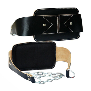 Custom Workout Gym Fitness Power Weight Lifting Eva Nylon Heavy Duty Dip Weighted Pull up <b>Weightlifting</b> <b>Belt</b> with <b>Chain</b> - Product Image 2