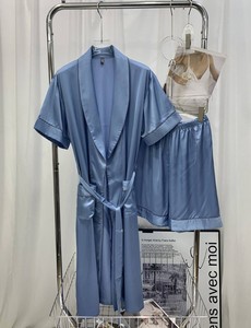 Robe de nuit douce et décontractée pour l'hiver, pour femmes et hommes, peignoir en velours corail, vêtements de maison, vêtements de nuit - Product Image 3