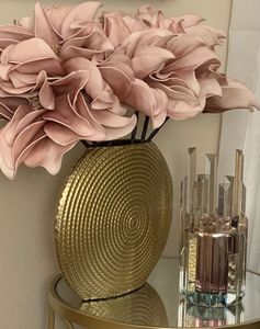 Set Of 2 Customized Handmade Aluminium Flower <b>Vase</b> For Home & Garden Decor Flower Pots For Event And Wedding Decor Centerpieces - Product Image 6