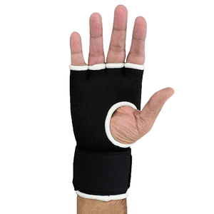 Padded Leather Inner <b>Gloves</b> for Boxing Open Finger Hand Wraps Custom Logo Training Wrist Support Gear Bodybuilding Sports - Product Image 4