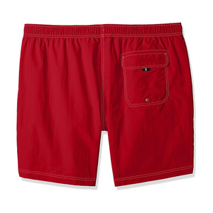 Traje de baño de secado rápido para hombre, pantalones cortos de playa, talla grande, estampado personalizado, cremalleras frontales, 1 pieza, ecológico. - Product Image 5