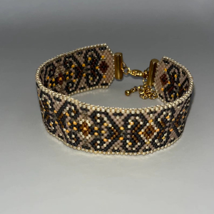Pulsera de cuentas de alto brillo, pulida y de acabado liso, precio de fábrica al por mayor - Product Image 1